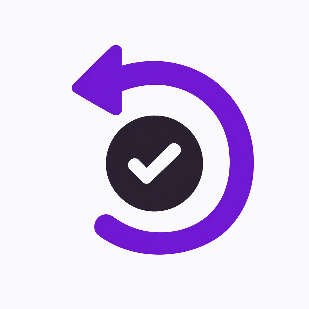 Money-back return icon